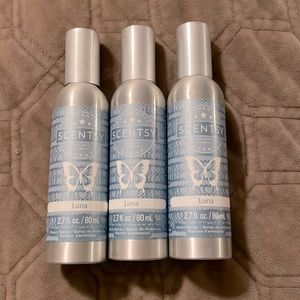 Scentsy Luna Room Sprays NEVER USED